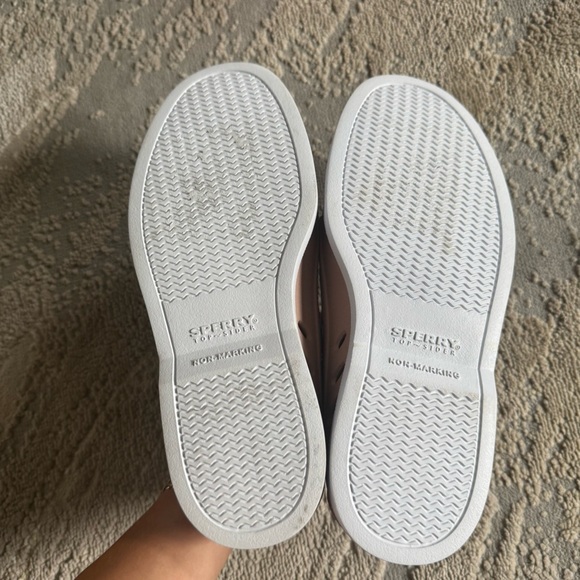 Sperry Float loafer slip on pink blush fur lined inside rubber 7 - Picture 4 of 10